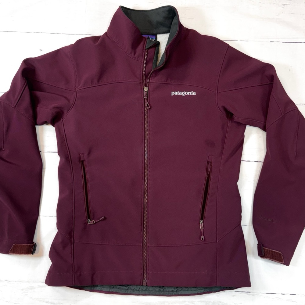 Patagonia Women's Deep Maroon Softshell Jacket